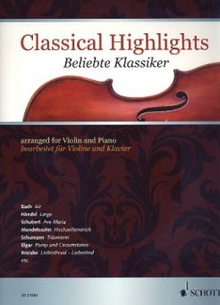 Classical Highlights - für Geige + Klavier 