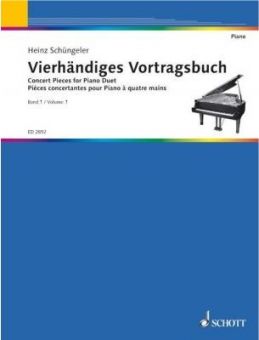Vierhändiges Vortragsbuch 1 - Klavier 