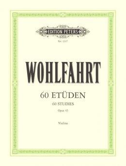 Wohlfahrt, 60 Etüden op. 45 Violine 