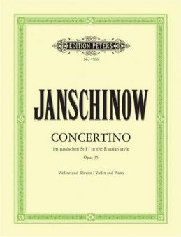 Janschinow, Concertino op. 35 