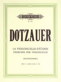 Dotzauer, 113 Violoncello-Etüden 2 