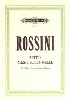 Mängelexemplar: Rossini, Petite Messe solennelle - KA 