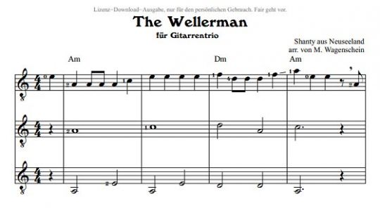 The Wellerman - Gitarrentrio 