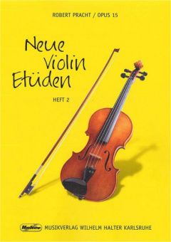 Pracht, Neue Violin-Etüden 2, op. 15 