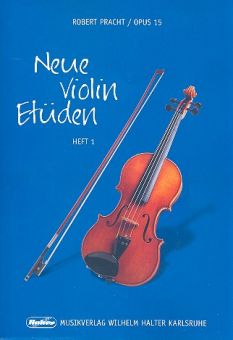 Pracht, Neue Violin-Etüden 1, op. 15 