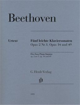 Beethoven, Fünf leichte Klaviersonaten 