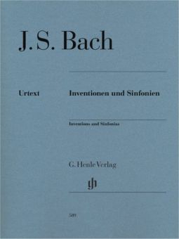 Bach, Inventionen und Sinfonien - Neuausgabe 
