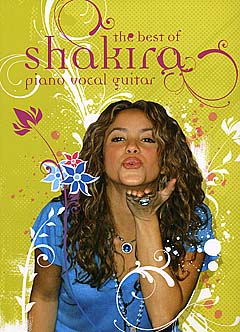 Shakira, Best of ... - Gesang / Klavier 
