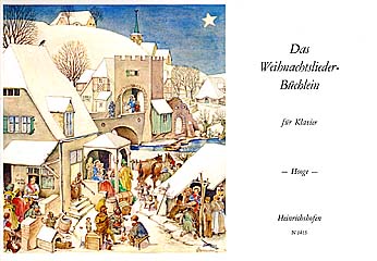 Hooge, Das Weihnachtslieder-Büchlein - Klavier 