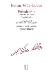 Villa-Lobos, 1. Prelude e-Moll für Gitarre 
