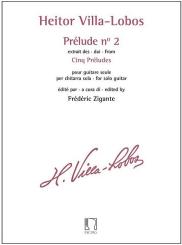 Villa-Lobos, 2. Prelude E-Dur für Gitarre 