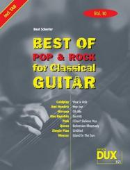 Best of Pop & Rock for Classical Guitar 10 