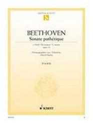 Beethoven, Sonate pathétique - Noten für Klavier 