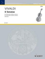 Vivaldi, 6 Sonaten für Cello 