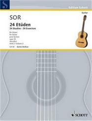 Sor, 24 Etüden op. 35 Band 2 